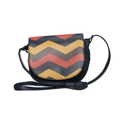 Jo & Mr. Joe, Umhängetasche, Damen, Blau/Mehrfarbig, Chevron, 22.5, 5.5 #w6Z