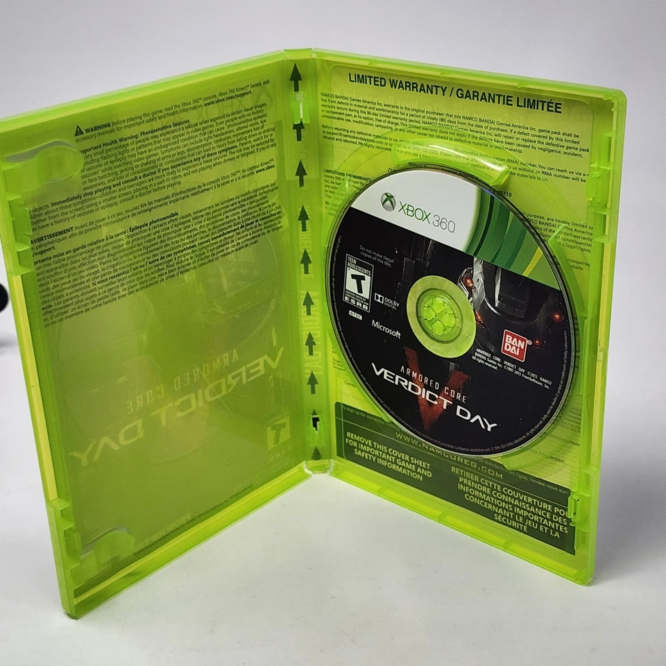 Armored Core: Verdict Day  (Xbox 360) TESTED - Image 4 of 4
