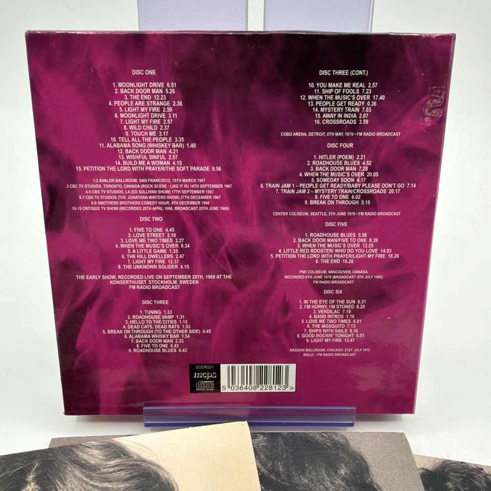 Light My Fire Live 1967 - 1972 (Box 6 CD) by Doors the [Audio CD] - Image 2 of 2