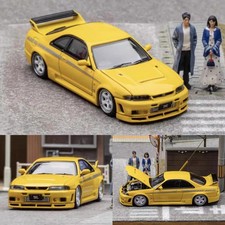 1/64 NISMO GTR 400R R33 Yellow Limited Edition Diecast New