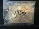 1956 Silver Proof Roosevelt Dime Roll 50 Coins 90% SILVER Cello Wrapped