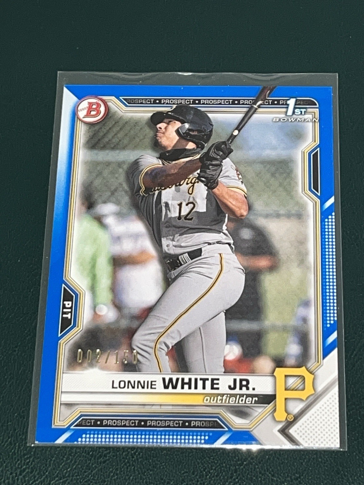 2021 Bowman Draft Lonnie White Jr BLUE /150