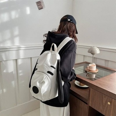 Cute Anime Snoopy New Fashion Ins Oxford Cloth Simple Large Capacity Travel Casu