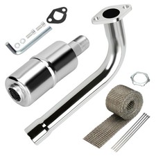 Mini Bike Exhaust Pipe Muffler for Predator 212 224cc 196cc Coleman CT200U BT...