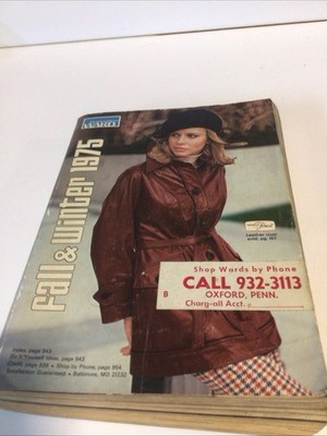 Montgomery Ward Catalog - Fall And Winter 1975