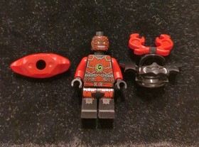 Lego Stone Army Warrior 70503 70501 Red Face The Final Battle Ninjago Minifigure
