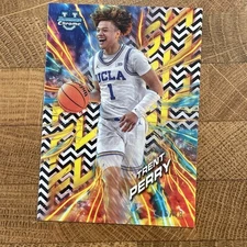 TRENT PERRY 2024-25 BOWMAN CHROME U FLASH BLACK WHITE STEALTH /48 Q3882