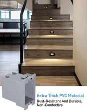24Pack 1 Gang 20 cu.in. PVC Electrical Switch/Outlet Box thumbnail 5