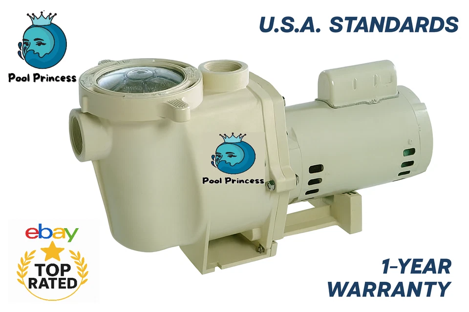 011514 -WhisperFlo HighPerformance 1.5HP Pool Pump replacement PC&G-Nidec/in/US - Image 2 of 4