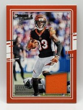 2020 Panini Donruss Donruss Threads Tyler Boyd #35 Orange (MEM)