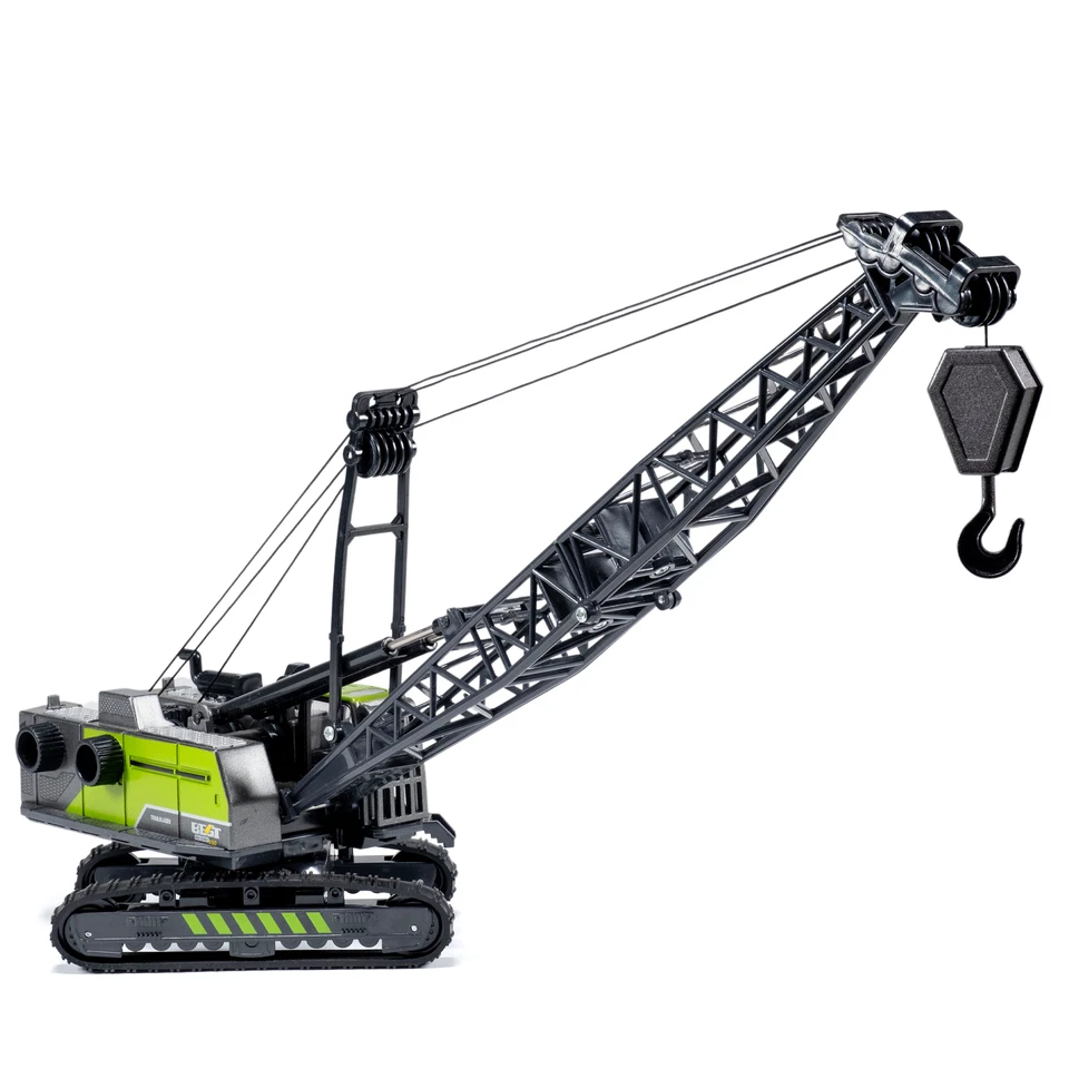 ORAMICS Raupenkran Kettenkran Baustellenfahrzeug Kinderspielzeug für draußen und drinnen