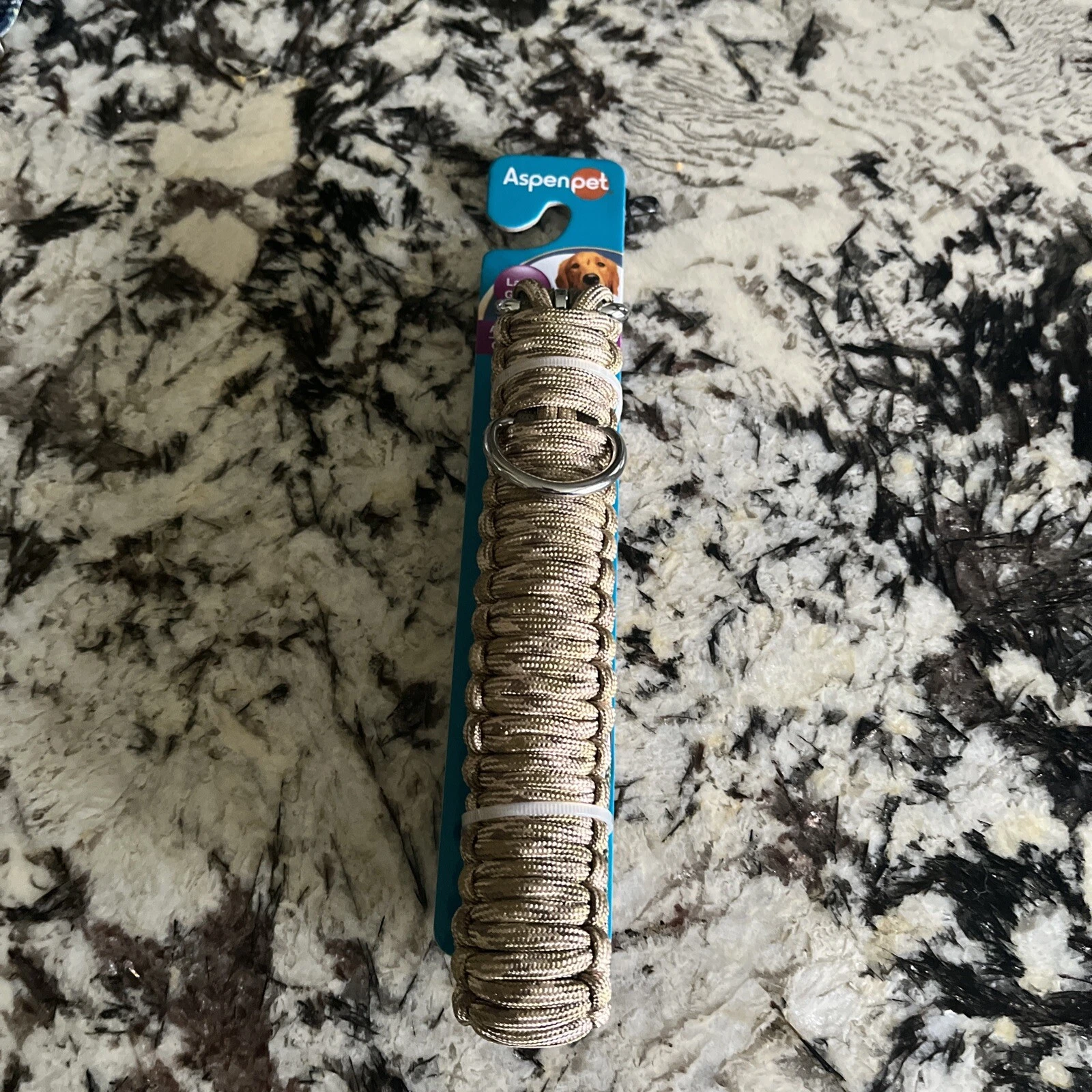 Aspen Pet Large Paracord Dog Collar 22-26In Camo