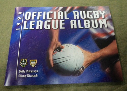 #T37. 1999 TELEGRAPH NRL  RUGBY LEAGUE TEAM PICTURE ALBUM - Picture 1 of 3