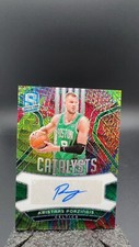 2023-24 Panini Spectra Kristaps Porzingis Catalysts Signatures Meta #/25 #8717AL