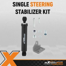 Maxpeedingrods Front Single Steering Stabilizer For Jeep Wrangler JK 2007-2018