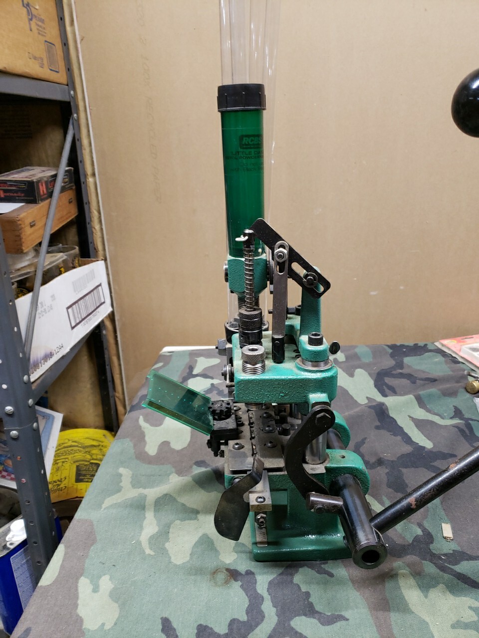 RCBS Green Machine 38/357 Reloading Press eBay