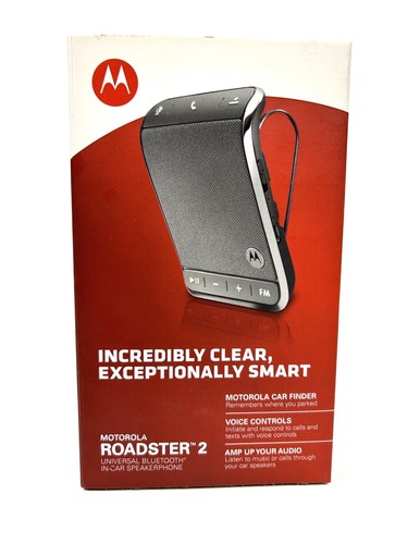 Motorola Roadster 2 Wireless Bluetooth In Car Portable Speakerphone Car Finder