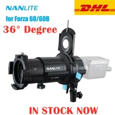 Nanlite 36 Focusing Optical Spotlight Snoot Zooming Lens Light For Forza 60/60B