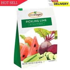Mrs. Wages Pickling Lime (1-Pound Resealable Bag), Green