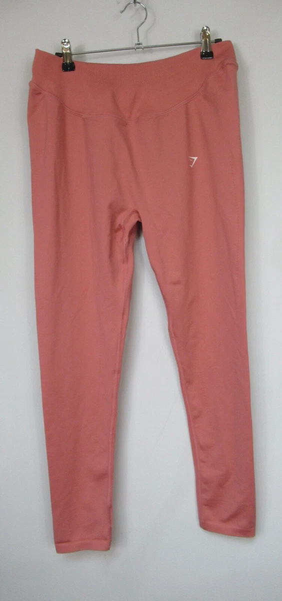 New Gymshark Sweat seamless leggings Terracotta pink Size XXL