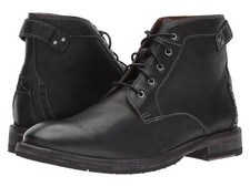 Clarks Mens SMART Clarkdale Bud Black Burnished Lea UK 8.5 / US 9.5 G