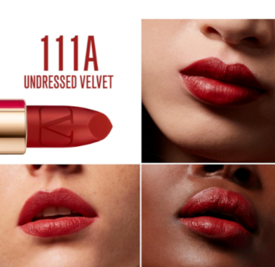 Valentino Rosso Striking Matte Lip Color Shade 111A UNDRESSED