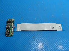 Dell Inspiron 15 3558 15.6" Genuine Dual USB Audio Port Board w/Cable C2G6K 3
