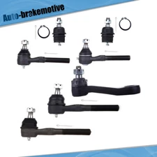 7Pc Front Lower Ball Joints Tie Rod End For 1997-2002 2003 Ford F-150 Expedition