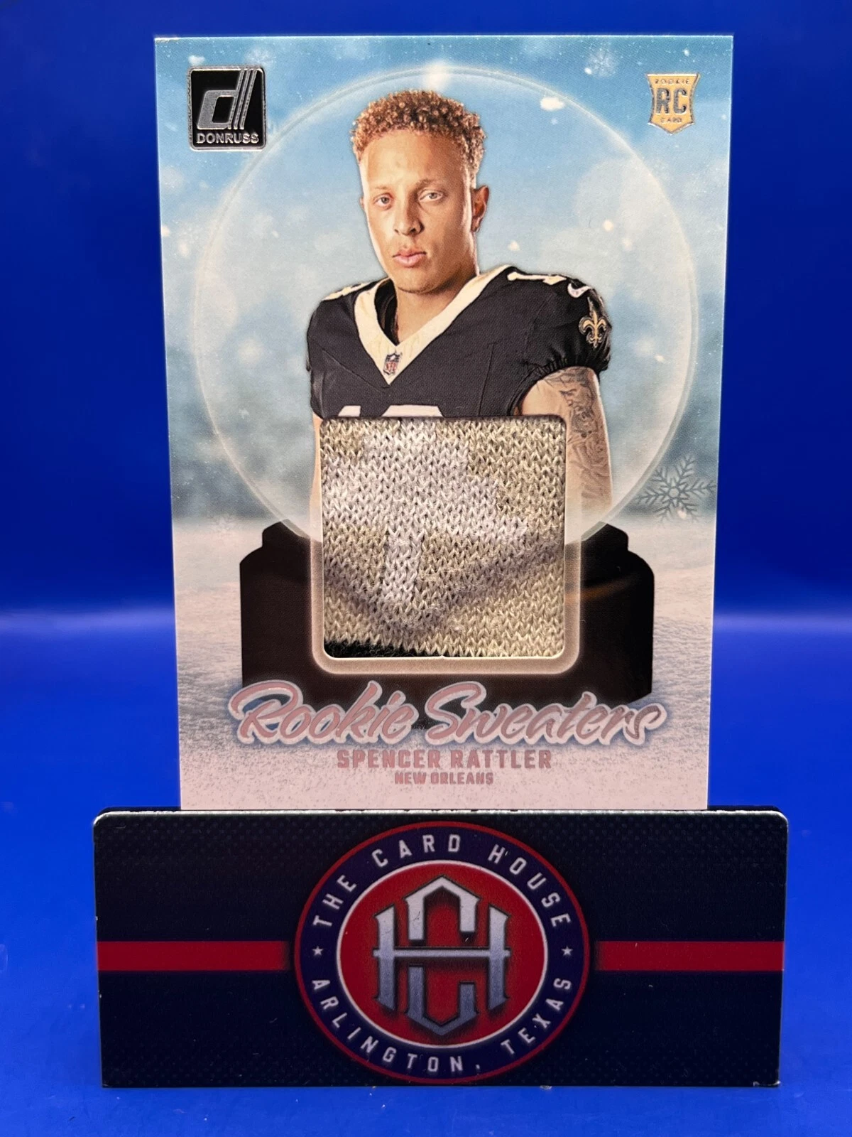 Spencer Rattler trading card