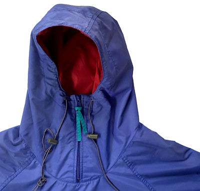 Vintage Columbia Sportswear Jacket 90s VTG Anorak Hooded Pullover