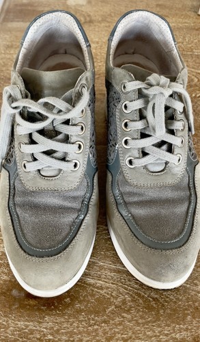 NERO GIARDINI PLATFORM SNEAKER SIZE 36 EU Sage Color - Picture 3 of 6