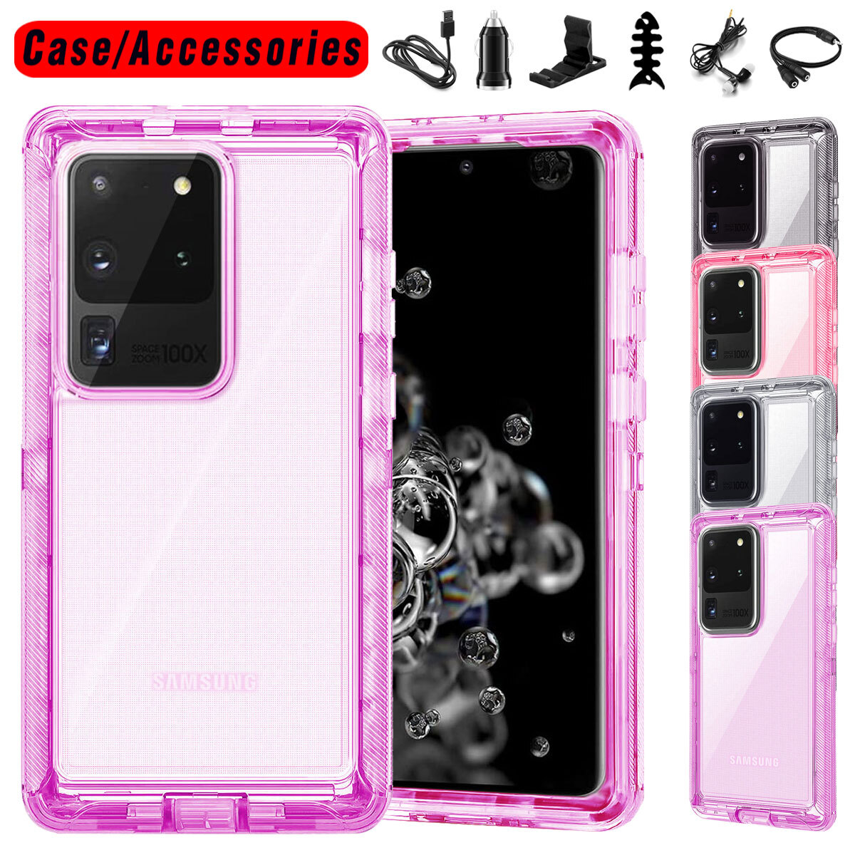 Case S20+ Phone Galaxy S20+ 5G Plus WaterProof Full-Body Case With
