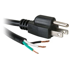 6 ft. Power Cord Black 18/3