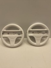 2 Pack Mario Kart Racing Steering Wheel for Nintendo Wii Remote Game Controller