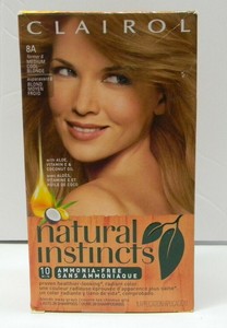 Clairol Natural Instincts Hair Color Dye 8A former #6 ...