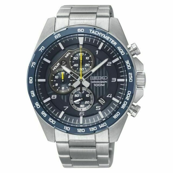 Seiko Blue Men's Watch - SSB321P1 for sale online | eBay
