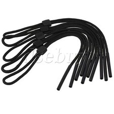 5pcs Office Supplies Glasses Series Sunglasses Glasses Lanyard Black