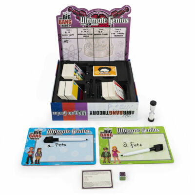 Spin Master The Big Bang Theory Ultimate Genius Partyspiel Alter 12+ Neu & Sealed!