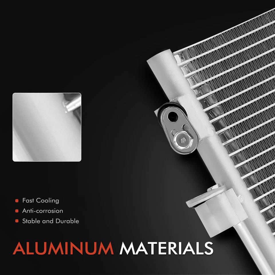 Condensador de aire acondicionado con receptor secador y soporte para Subaru Forester 2003-2008 H4 2,5 L Foto 2 de 4