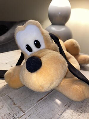 Disney Store Genuine 16  Inch Pluto Plush Mickey Mouse Super Soft