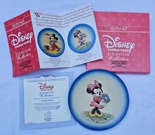 Vintage 1980s Schmid Disney Four Star Collection Minnie Mouse LE #648 of 5K ANRI
