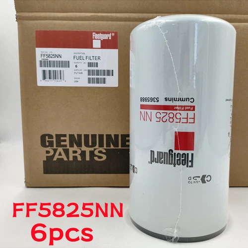 6Packs Fleetguard FF5825NN 5599456 Fuel Filter NanoNet X15 Cummins OEM - Bild 3 von 4