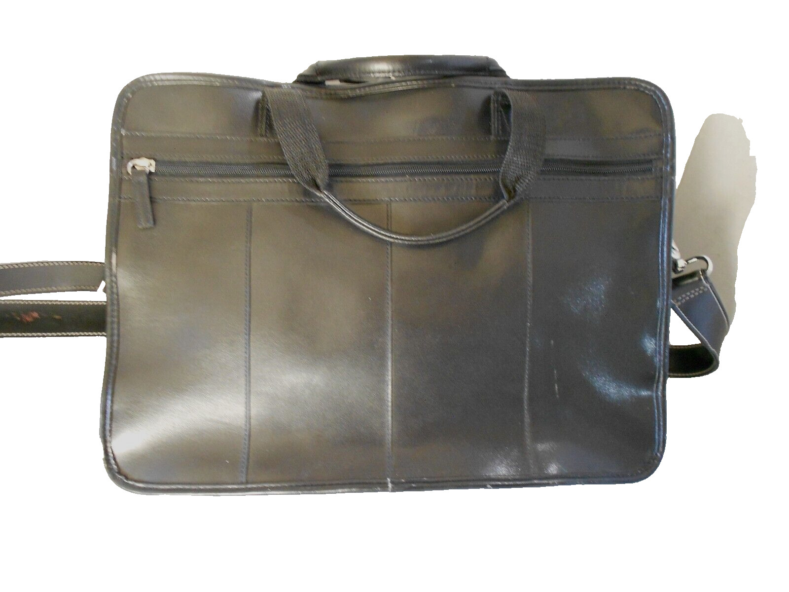 Wilsons Genuine Leather Briefcase Laptop Shoulder Bag… Gem