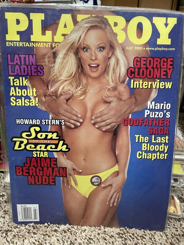 Vintage Playboy Magazine July 2000 (George Clooney Interview)  Centerfold