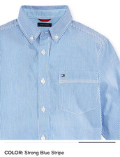 New Tommy Hilfiger Little Boys Long Sleeve Shirt Size 4