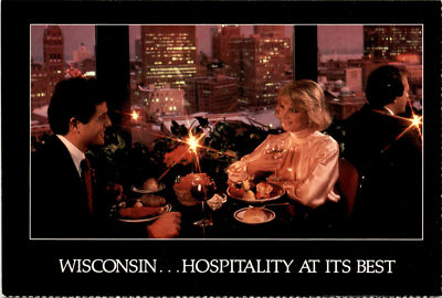 Hyatt Regency, Milwaukee, Wisconsin, metropolitan areas, rural areas, Postcard