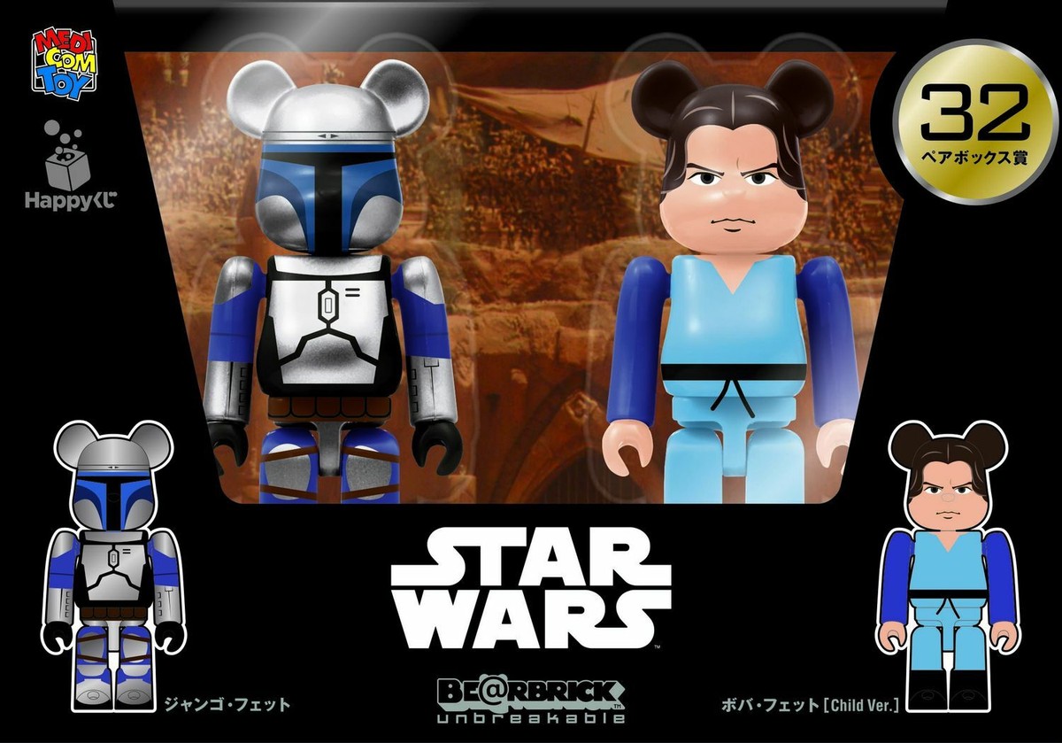 BE@RBRICK - 未開封　BE@RBRICK STAR WARS JANGO FETT 400% MEDICOM TOY Bearbrick Be@rbrick Star Wars Jango Fett and