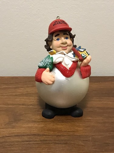 Dept 56 Village Collector Ornament Boy #7846 Old Store Stock Never Displayed Box - 第 1/2 張圖片