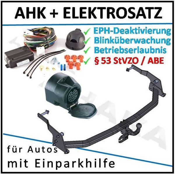 AnhäNgerkupplung ES13 FüR Renault Espace IV 02- Eph-Deaktivierung Einparkhilfe-image