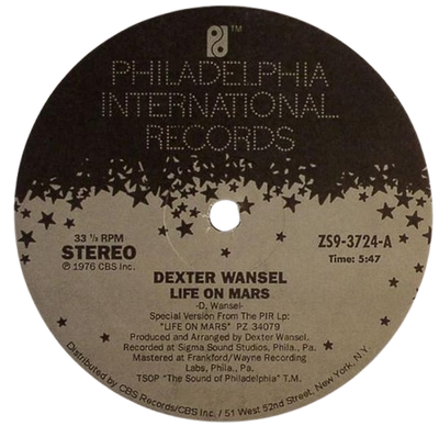 Dexter Wansel　Life On Mars　The Sweetest Dexter Wansel - Life On Mars (Vinyl) | NEWTONE RECORDS
